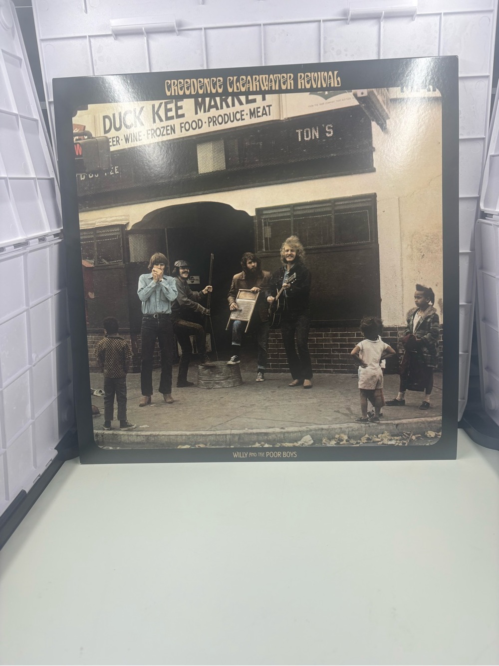 Creedence Clearwater Revival Willy and the Poor Boys Yellow Vinyl LP - Picture 2 of 4